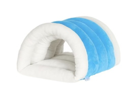 Slaap Tunnel blauw wit