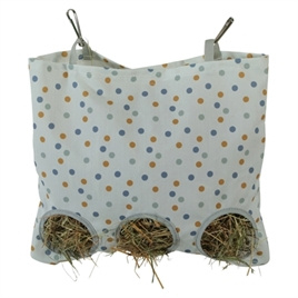 Zolux Hooizak Cosy Gestipt Wit - 3 gaten