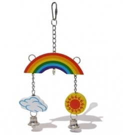 Woodies Rainbow Mobile: voor knaag en speel plezier