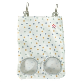 Zolux Hooizak Cosy Gestipt Wit - 2 gaten