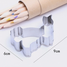 Konijn  en  Wortel 2 x  uitsteker cookie cutter