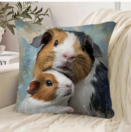 Kussensloop kussenhoes Cavia's