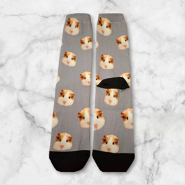 Cavia sokken Grijs
