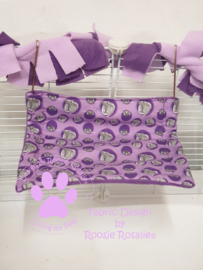 Hangmat  "knaagdier"  XL  Ratjes Purple Roosje Rosalie®