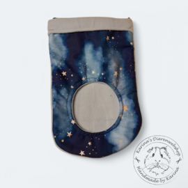 Hooizak deluxe " Stars in the night " lichtblauw