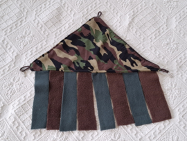 Schuil hoek hangmat  Camouflage leger print