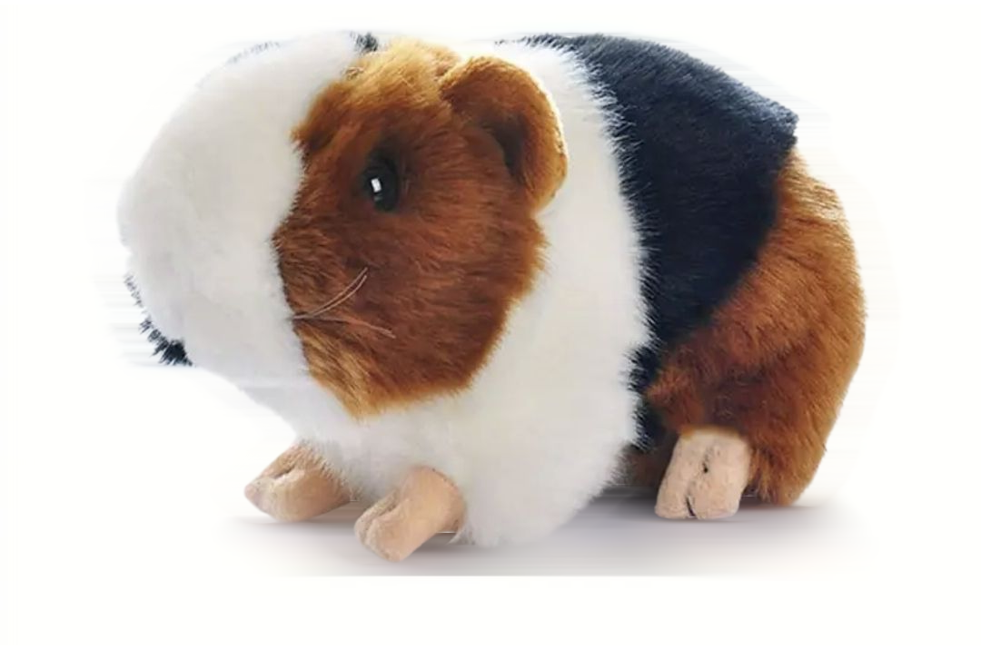 Pluche knuffel cavia driekleur