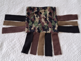 Schuil Hangmatje " knaagdier " XL ...... Camouflage leger print