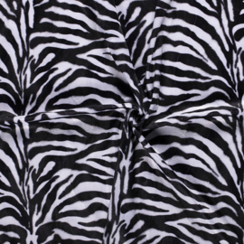 Hangmat  "knaagdier"  XL .... Velboa dieren print Zebra