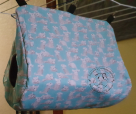 Hangend Huis/hangmat met pee pad/baleinen voor bv chinchilla of rat ....... custom made