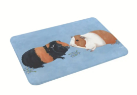 Deurmat Badkamer Mat Tapijt twee cavia's