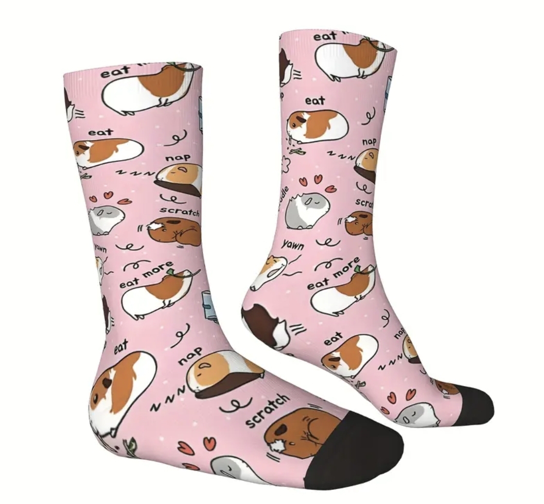 Cavia sokken pink