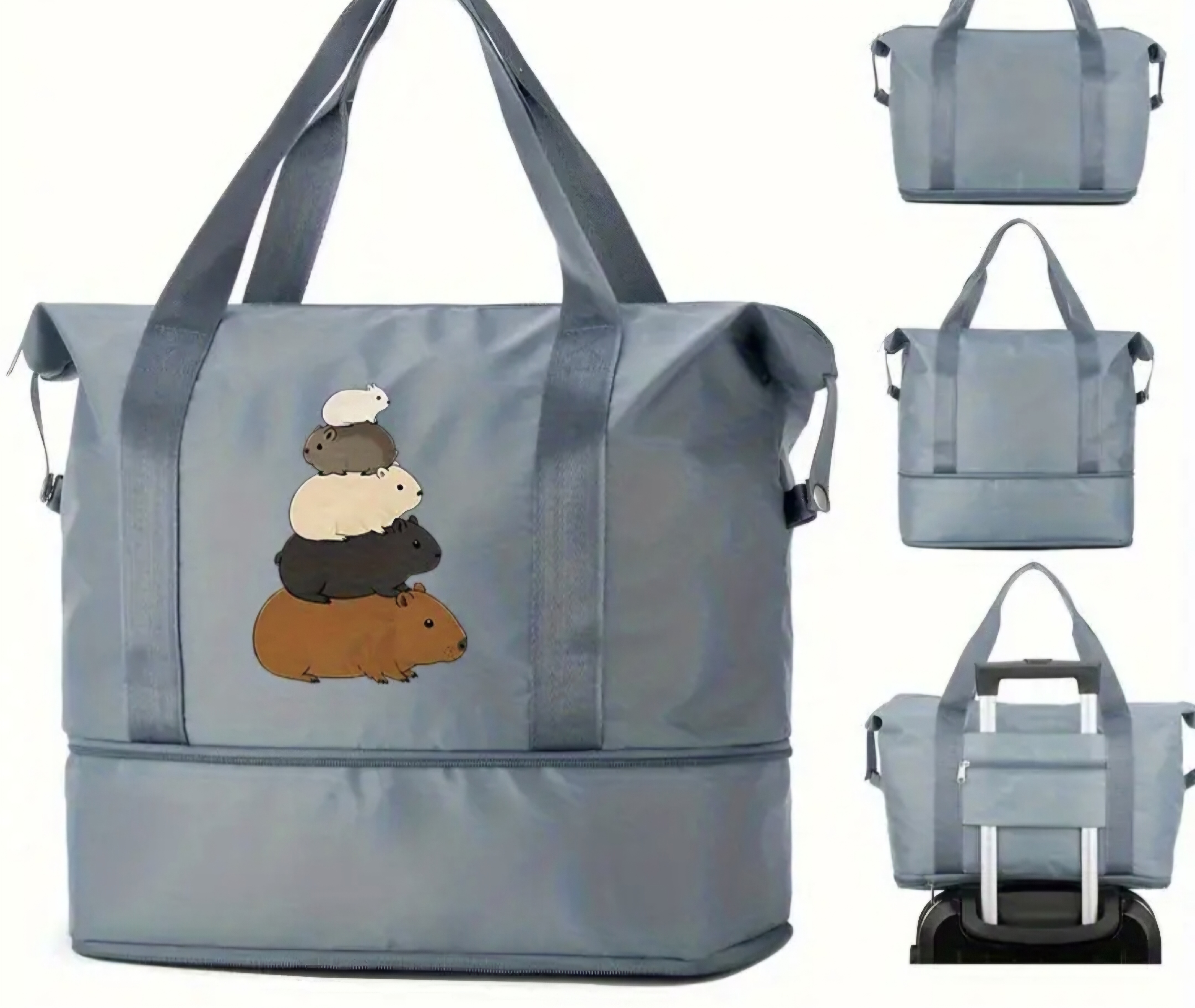 Sporttas zwemtas Cavia’s blauw