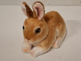Pluche knuffel Konijn bruin bont