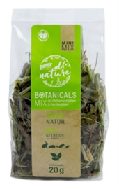 Bunny Nature Botanicals Mini Mix Pepermuntblad / Kamillebloesem 25 gr