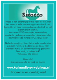 Sirocco poeder 750 gram