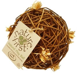 Wilgentakjes bal JUMBO met maisbladeren