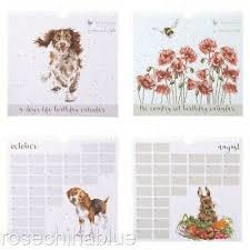 'The Country Set' Birthday Calendar - Verjaardags kalender Wrendale Designs