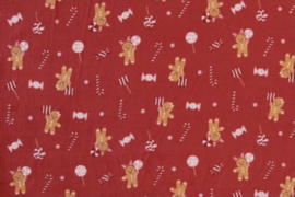 Peperkoek poppetje fleece    (meerprijs voor fleece liner / pee pad in deze kleur  OP=OP