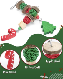 Knaag hanger / speelgoed KERST