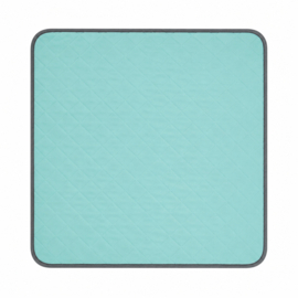 4 x anti plas mat  30 x 30 cm lichtblauw