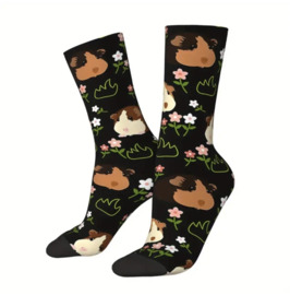 Cavia sokken " cavia met bloemen  "