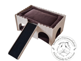 Houten Huis Jumbo met trap   ..... custom made