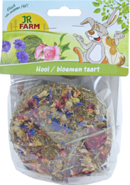 JR Farm knaagdier hooi-/bloementaart, 75 gram