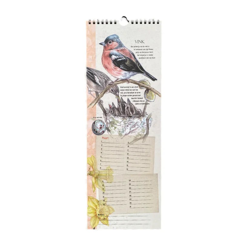Vogels verjaardagskalender