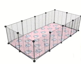 Cage liner 120 x 61 cm Guinea Pig Love