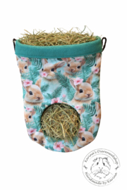 Hooizak Deluxe  "  dwergkonijntje grasgroen  "