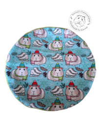 Losse Hoes ø 21 cm cavia print WINTERTIME voor kruik of ice pod