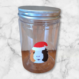 Snoepjespot Cavia KERST , gevuld