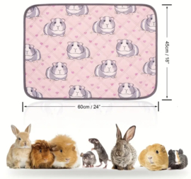 Anti plas mat  45 x 60 cm Guinea Pig Love