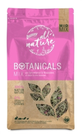 Bunny Nature Botanicals Mix Smalle Weegbree / Rozenbloezem 120 gram