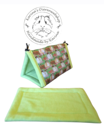 TENT met fleece liner .... custom made