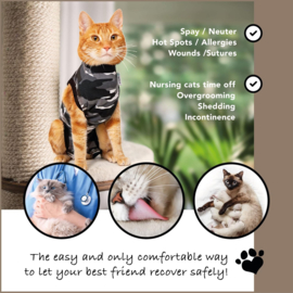 Recovery Suit Cat Z Camo Black XXXS