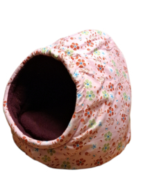 Theemuts met extra versteviging " Bloemen  "