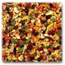 JR Farm knaagdier fruitsalade, 200 gram