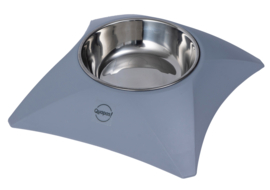 Quapas! bowl Soft grey - voer - water bak