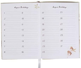Adresboek & Verjaardagsboek Cavia Konijn Hamster Wrendale Designs   