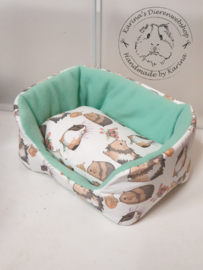 SOFA   .....  Cavia Print Cavia Wit/mintgroen