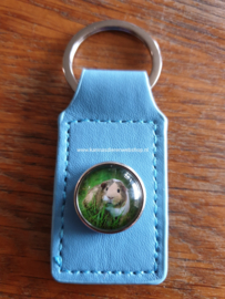 Leren Sleutelhanger Chunk Cavia 1