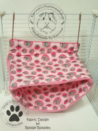Dubbele Relax Hangmat XL " Ratjes Pink " Roosje Rosalie