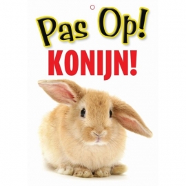 Pas Op! Konijn