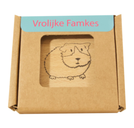 Stempel Cavia van het merk Vrolijke Famkes  