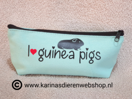 Pen Etui I love Guinea Pigs