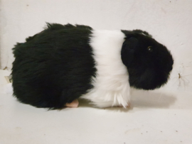 Pluche cavia tweekleur zwart wit