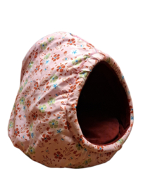 Theemuts met extra versteviging " Bloemen  "