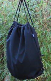 Fiets helm tas, Ebike helm tas, Paardrij helm tas Zwart DLX